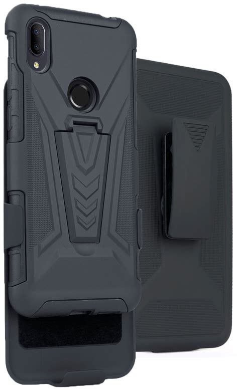 Case With Clip For Jitterbug Smart Phone Nakedcellphone Black