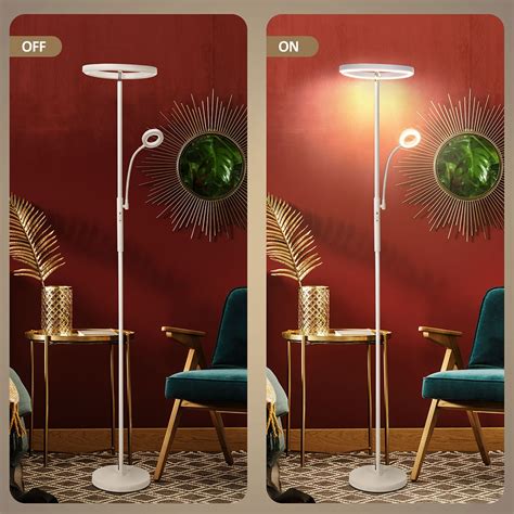 Fimei Mf Floor Lamp With Reading Light White Europe