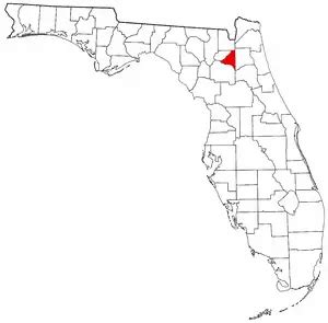 Bradford County Florida - MapSof.net