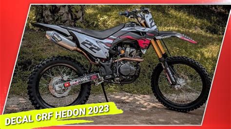 Contoh Decal Crf 150 L Hedon Sekali Dsschannel4392 YouTube