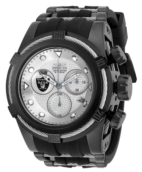 Invicta Nfl Las Vegas Raiders Swiss Ronda Z Caliber Men S Watch