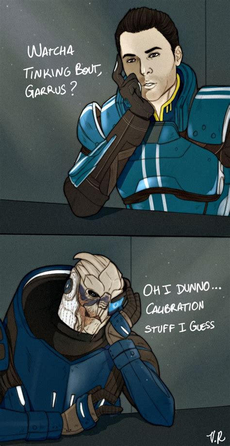 Me Watcha Thinking Bout By Velvetrue On Deviantart Mass Effect Comic Mass Effect Mass