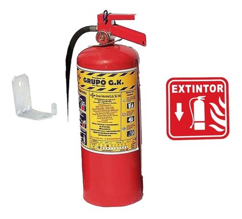 Extintor 6 Kg Extinguidor Pqs Tipo Abc Certificado Responsiv EXTINTHOR