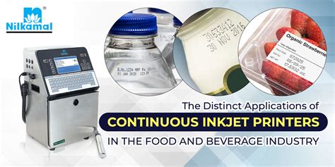 The Distinct Applications Of Continuous Inkjet Printers In The Food And ...