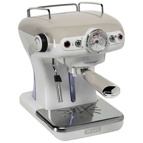 Ariete Vintage Espresso Coffee Machine Beige | Techinn