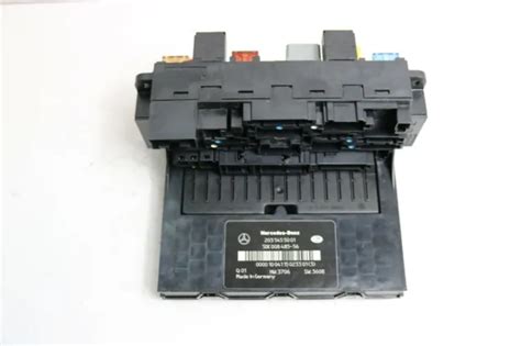 Mercedes Benz W203 W209 Sam Fuse Box Control Unit Relay 2035455001 £289 58 Picclick Uk