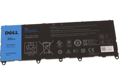 0WGKH 30Wh 7 4V For Dell Latitude 10e ST2e Tablet Laptop Battery