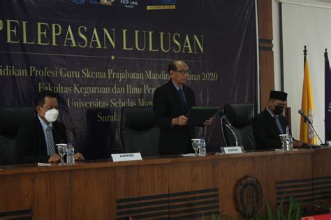 Prodi Ppg Fkip Uns Gelar Pelepasan Mahasiswa Ppg Skema Prajabatan