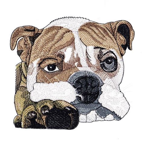 Realistic Dogs 1o Machine Embroidery Animal Design Free Machine