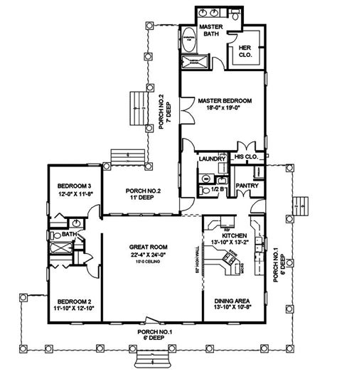 L Shaped House Plans Designs