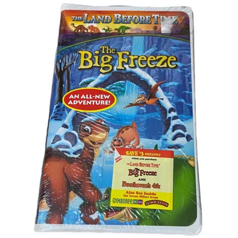 The Land Before Time Viii The Big Freeze Vhs Clamshell New