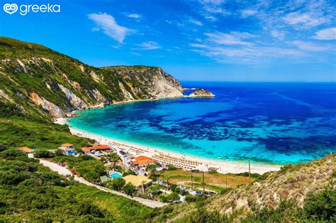 kefalonia petani beach  map greeka