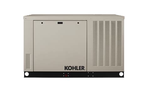 Kohler 24rcla Qs1 24kw 120240v Single Phase Standby Generator With On