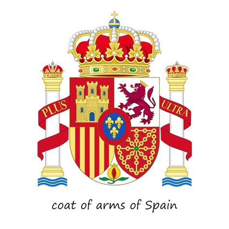 Premium Vector Coat Of Arms Of Spain