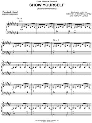 "Show Yourself" Sheet Music - 43 Arrangements Available Instantly ...