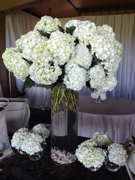 Stunning All White Hydrangea Atlantic Room Ocean Course Kiawah