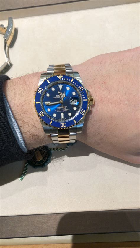 Two Tone Submariner Blue Dial : r/rolex