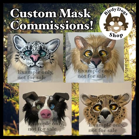 Custom Therian Mask Commissions Etsy Australia