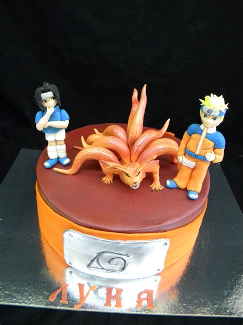 Anime Naruto Cake Design