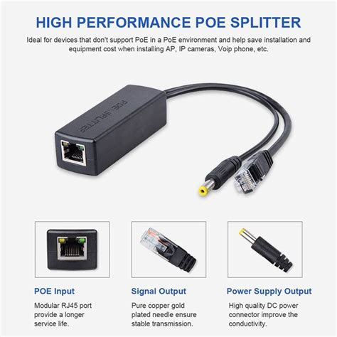 Stk Poe Splitter V To V Poe Stik Splitter E Grandado