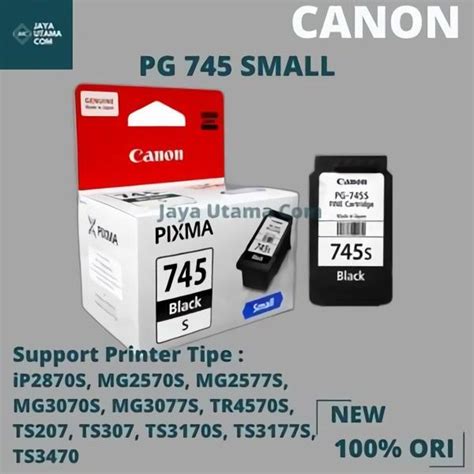 Jual Tinta Canon PG 745S SMALL Original Shopee Indonesia