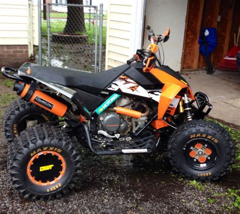 Blue Ktm 450 Xc Atv