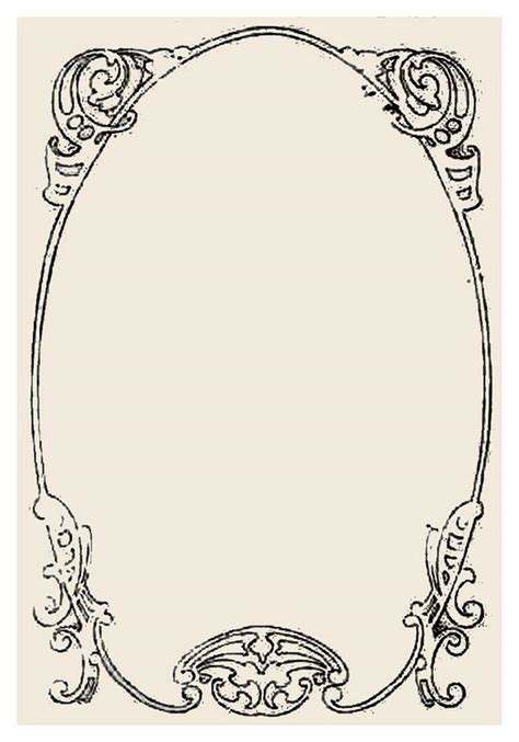 Border Art Nouveau 4 By Bnspyrd On Deviantart