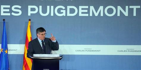 Puigdemont Anuncia Que Se Presenta A Las Elecciones Catalanas Del M