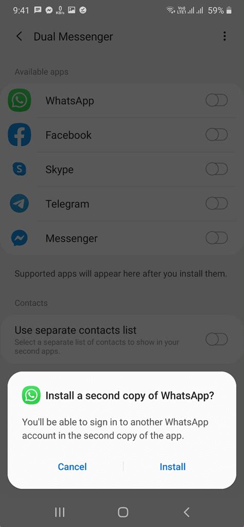 How To Use Two WhatsApp Accounts On Samsung Phone