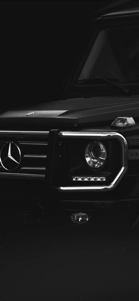 The Front End Of A Mercedes G Class Suv