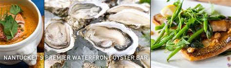 Cru Nantucket Oyster Bar Nantucket Premier Oyster Bar Located At