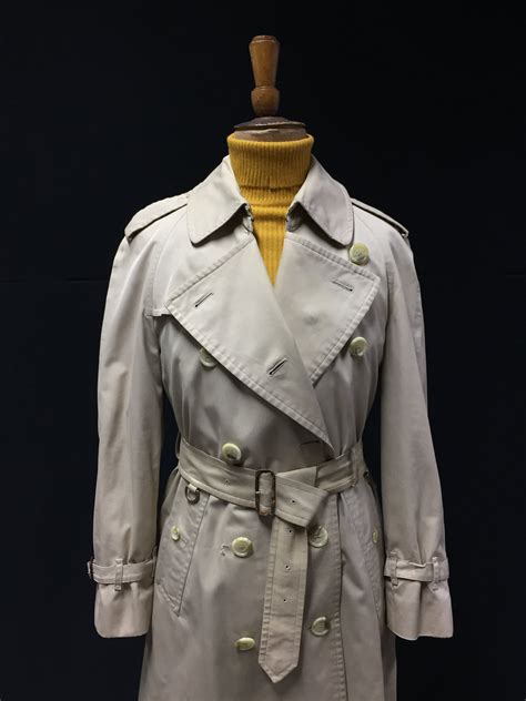 1970 S Vintage Burberry Trench Coat Authentic Etsy UK