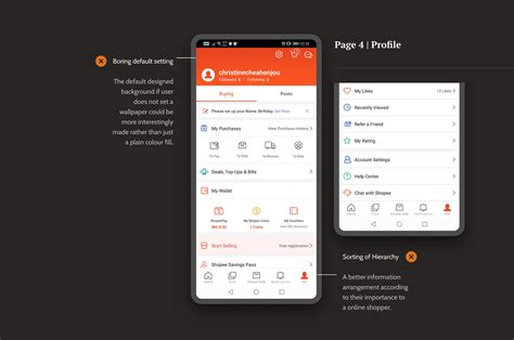 Shopee Redesign Uxui Research Case Study On Behance