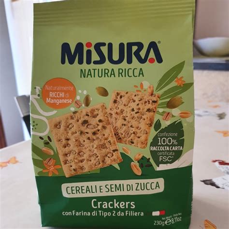 Misura Natura Ricca Crackers Ai Cereali E Semi Reviews Abillion