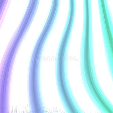 Abstract Background With Spectral Effect Waves Of Green And Blue Stock