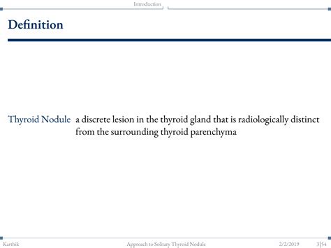 Approach To Solitary Thyroid Nodule Ppt