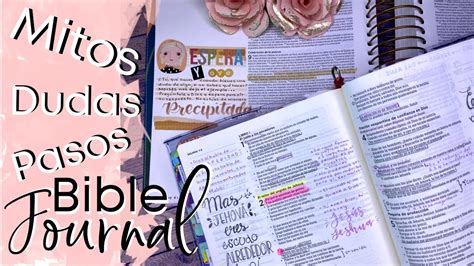 Significado Objetivos Pasos Y Mitos Del Bible Journaling En Espa Ol