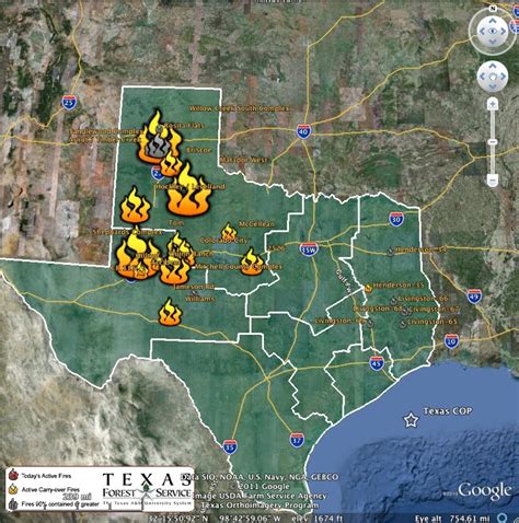 Random Ramblings Aerial Wildland Firefighting 110000 Acre Texas Wildfres