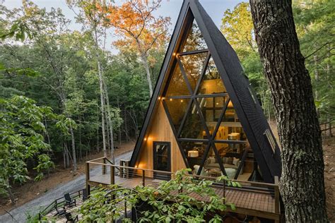 Une Maison A Frame Moderne Dans Les Blue Ridge Mountains