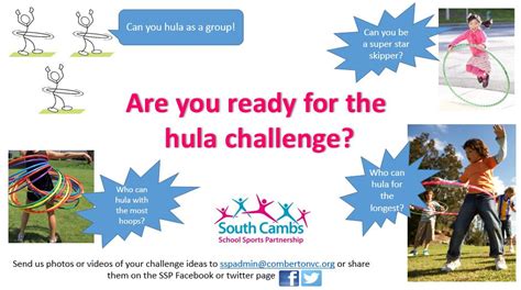 The Hula Hoop Challenge is here | South Cambs School Sports Partnership