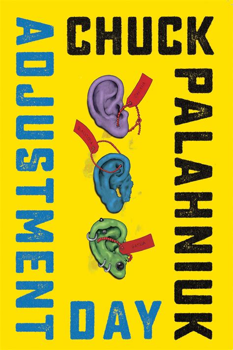 Adjustment Day A Novel By Palahniuk Chuck