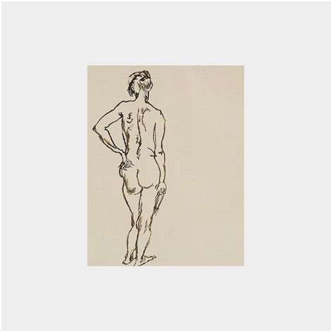 Standing Female Nude By George Grosz On Artnet