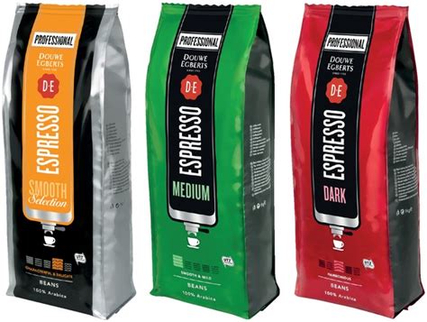 Koffiebonen Douwe Egberts Espresso Extra Dark Roast 1kg