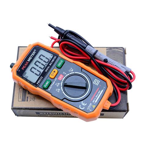 Peakmeter Non Contact Mini Digital Multimeter Pm Dc Ac Voltage