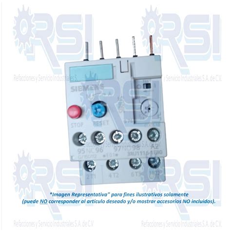 RELEVADOR DE SOBRECARGA SIEMENS 3RU1116 1EB0 RSI