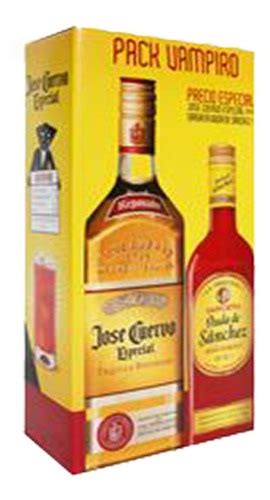 Paquete Vampiro Tequila Sangrita 695 Ml Merco