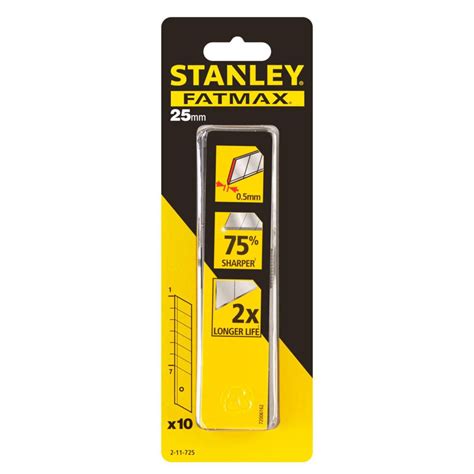 Lot De Lames De Cutter Mm Fatmax Stanley Manubricole