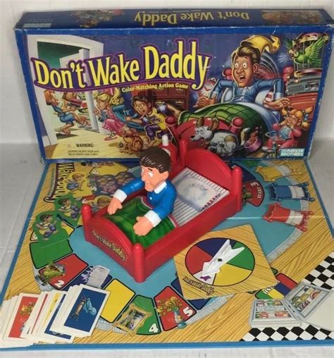 Dont Wake Daddy Board Game Parker Brothers 1992