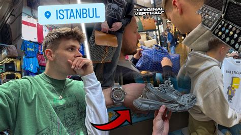 JUNGE IST DAS KRANK XXL FAKE BASAR ISTANBUL SHOPPING VLOG Jan