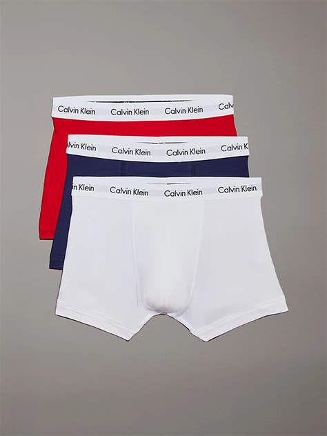 3 Pack Trunks Cotton Stretch Calvin Klein® 0000u2662gi03